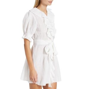 [DOEN] belted ruffled dress
